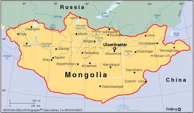 Chuyển Phát Nhanh Dhl Đi Mongolia